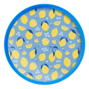 Lumoss Round Hospitality Tray - Lemons
