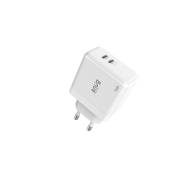 Snug Gold Pro 2 Port Wall Charger 65W White