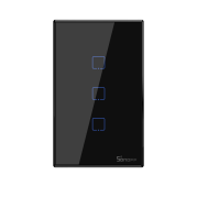 Sonoff Light Switch 3CH WiFi And RF Black