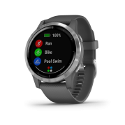 Garmin Vivoactive 4 Shadow Gray With Stainless