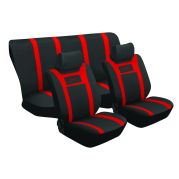 Sport 6 Piece Car Seat Cover - Red