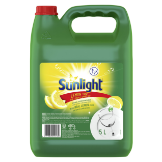 Sunlight Regular Degreasing Dishwashing Liquid Detergent 5L