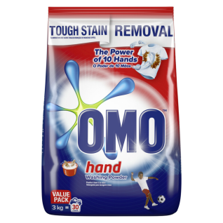OMO Stain Removal Hand Washing Powder Detergent 3kg