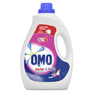 OMO Stain Removal Auto Washing Liquid Detergent with Comfort Freshness 3L
