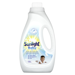 Sunlight Gentle Baby Auto and Hand Washing Liquid Detergent 1.5L
