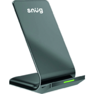 Snug Fast Wireless Desktop Charger - Black