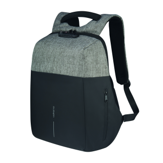 Volkano Smart Deux Backpack Black Greyy