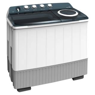 Hisense 16kg Twin Tub Washing Machine, White WSDE163