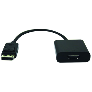 Volkano Port Series DisplayPort To 4K HDMI Converter Black