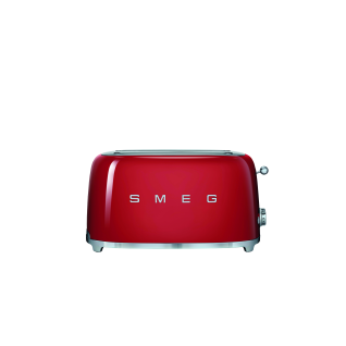 Smeg 50s Style Retro 4-Slice Toaster - Fiery Red