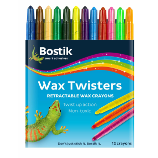 Bostik Wax Twisters Pack Of 12