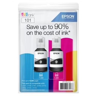 Epson 101 Ink Bundle - 2 black ink ONLY