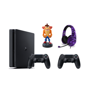 PS4 500GB CG - Crash Bandicoot And ABP Headset Bundle