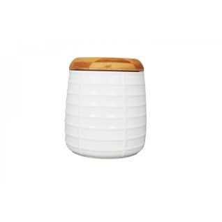 Ciroa Croise Storage Jar with Bamboo Lid Small