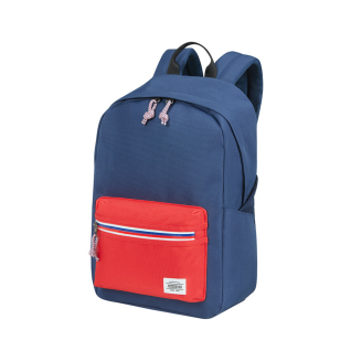 AT Upbeat Backpack Zip Navy Red