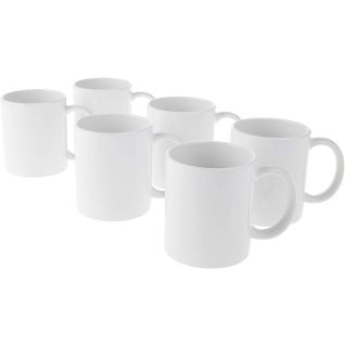 Cricut 350ml; Ceramic Mug Blanks White