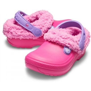 Crocs Kids Classic Blitzen III Clog Pink