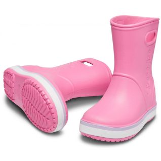 Crocs Kids Crocband Rain Boot Pink 