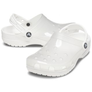Crocs Classic Translucent Clog-White