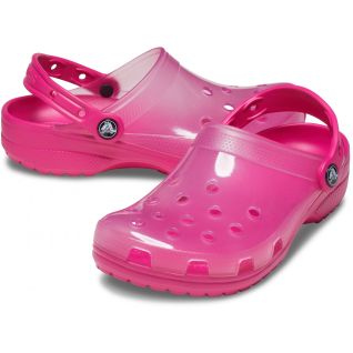 Crocs Classic Translucent Clog-Candy Pink