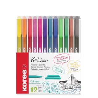 Kores K-Liners Mixed Set Of 24