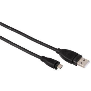 Hama USB 2.0 USB Micro Cable Black- 0.75m - 54587
