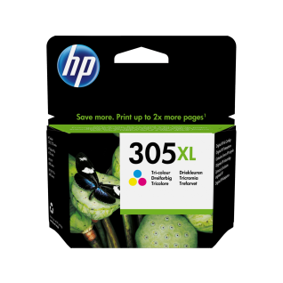 HP # 305XL High Yield Tri-color Original Ink Cartridge - BLISTER PACK