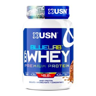 USN BlueLab 100% Premium Whey Protein Choc 908g