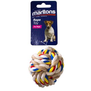 Marltons Dog Rope Ball Shape 6cm x 80g