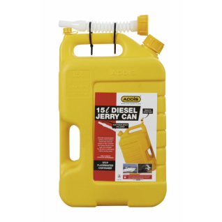 Addis Diesel Jerry Can 15L Yellow