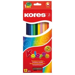 Kores Kolores Coloured Pencils Crayons 12'S