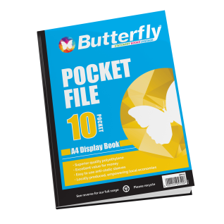 Butterfly Pocket File A4 10 Page