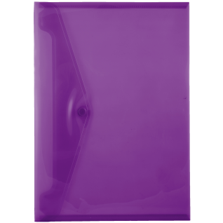 Butterfly A4 Carry Folders 160 Micron Violet Pack Of 5