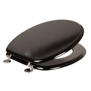 Wildberry Toilet Seat Butterfly Hinge Black