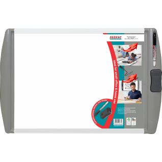 Slimline Non-Magnetic Whiteboard 600x450mm - Retail