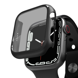 Body Glove Apple Watch 8 7 45mm PC Case With Screenguard Black