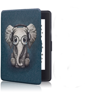 Kindle 2022 With Elephant cover and Screen Guard
