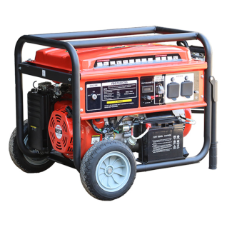 Ellies 6Kw Petrol Generator with Electric Starter and Wheels FBG7500CXS