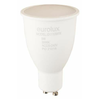 Eurolux Rechargeable LED GU10 Bulb 5w Warm White