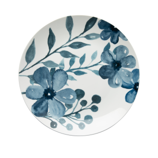 Jenna Clifford Blue Floral Charger