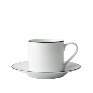 Jenna Clifford Premium Porcelain Cappucino Cup & Saucer Set of 4