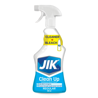 Jik Clean Up Multi Purpose Bleach Cleaner Trigger Regular 500ml
