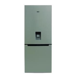 KIC 276L Water Dispenser Fridge Freezer Metallic KBF631/2ME-WD
