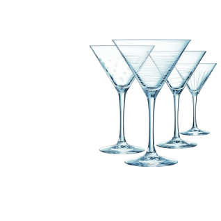 Cristal D'Arques Illumination 300ml Cocktail Glass - Set of 4