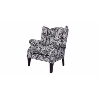 Lancaster Wingback Fabric Chair 
