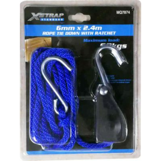 Moto-Quip X Strap Rope And Ratchet Tie Down