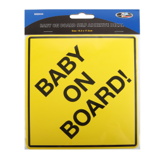 Moto-Quip Baby On Board Sticker