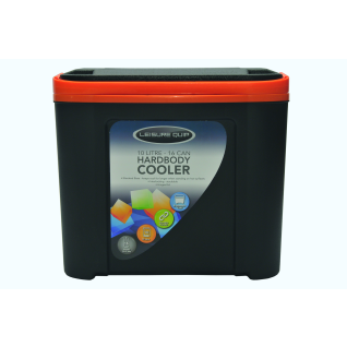 Leisure Quip 10L Cooler Box Black and Orange