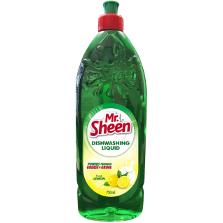 Mr Sheen Dishwashing Liquid 750ml Lemon