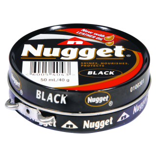 Nugget Shoe Polish Black - 50ml